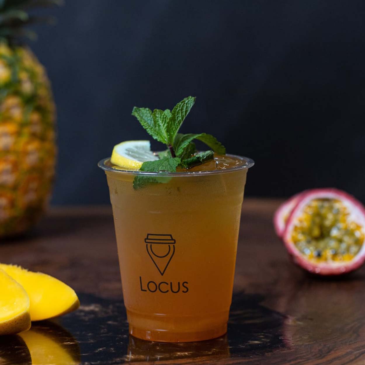 Locus Iced Tea · Passion Fruit